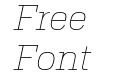 Antenna Serif Thin Italic