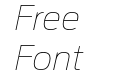 Antenna Thin Italic Antenna Thin Italic