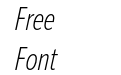 Apparat Extra Cond Light Italic Apparat Extra Cond Light Italic