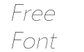 Apparat Hairline Italic Apparat Hairline Italic