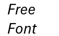 Aptos Narrow Italic