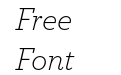 Archer Light Italic Archer Light Italic