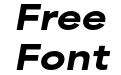 Area Extended Black Italic Area Extended Black Italic