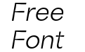 Area Inktrap Regular Italic Area Inktrap Regular Italic