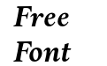 Aria TextG1 Bold Italic