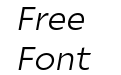 Ariana Pro Bookitalic Ariana Pro Bookitalic