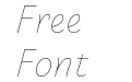 Arlette Hairline Italic Arlette Hairline Italic