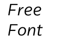 Arpona Sans Light Italic Arpona Sans Light Italic