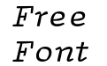 Array Proportional Regular Italic Array Proportional Regular Italic
