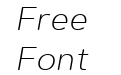Artegra Soft Extra Light Italic