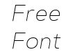 Artegra Soft Thin Italic Artegra Soft Thin Italic