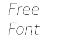 Ashemore Ext Thin Italic