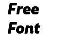 Ashemore Norm Black Italic Ashemore Norm Black Italic