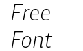 Ashemore Norm Light Italic