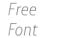 Ashemore Norm Thin Italic Ashemore Norm Thin Italic