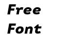 Attribute Text Black Italic