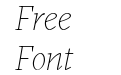 Audela Trial Extralight Italic Audela Trial Extralight Italic