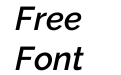 Aurora Semibold Italic Aurora Semibold Italic