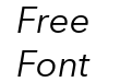 Avenir Next Italic Avenir Next Italic