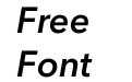 Avenir Next N for BBG Demi Italic Avenir Next N for BBG Demi Italic