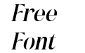 Avocalipss Italic Avocalipss Italic