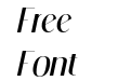 Awendela Beloved Italic