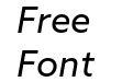Azo Sans Italic Azo Sans Italic