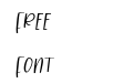 Azusa Sans Italic