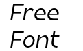 BANDICO LIGHT ITALIC BANDICO LIGHT ITALIC