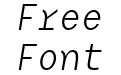 BC MikserRSB Italic BC MikserRSB Italic