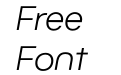BC Novatica CYR Light Italic