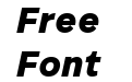 BD Megatoya Black Italic BD Megatoya Black Italic