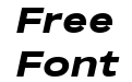BD Megatoya Extended Black Italic BD Megatoya Extended Black Italic