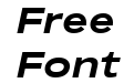 BD Megatoya Extended Extra Bold Italic