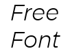 BD Megatoya Light Italic BD Megatoya Light Italic