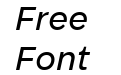 BD Megatoya Medium Italic BD Megatoya Medium Italic