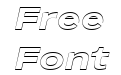 BD Megatoya Outline Extended Black Italic BD Megatoya Outline Extended Black Italic