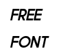 BOLDE Italic BOLDE Italic