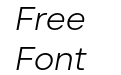 BR Sonoma W03 Light Italic BR Sonoma W03 Light Italic
