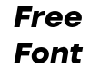 BR Sonoma W05 Black Italic