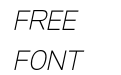 BRUG_ Thin Italic BRUG_ Thin Italic