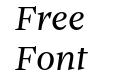 Baghira Test Regular Italic Baghira Test Regular Italic