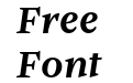 Baghira Test Semibold Italic Baghira Test Semibold Italic