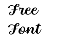Baguet Script Regular italic Baguet Script Regular italic