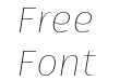 Ballarih Thin Italic