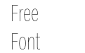 Ballinger X Condensed Thin Ballinger X Condensed Thin