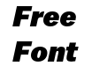 Balto Black Italic Balto Black Italic