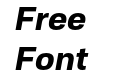 Bari Sans Bold Italic