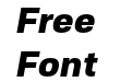 Bari Sans Extra Bold Italic Bari Sans Extra Bold Italic