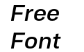 Bari Sans Medium Italic Bari Sans Medium Italic